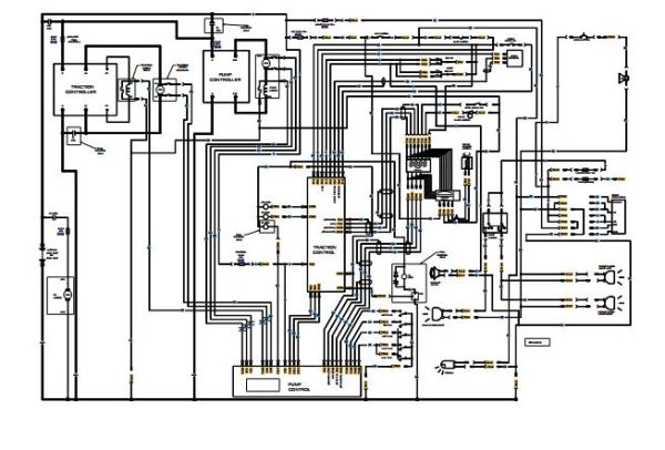 CAT Forklift EC25KL Schematic Service Operation Maintenance Manual 2