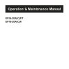 CAT Forklift EP14ANT Service Operation Maintenance Manual