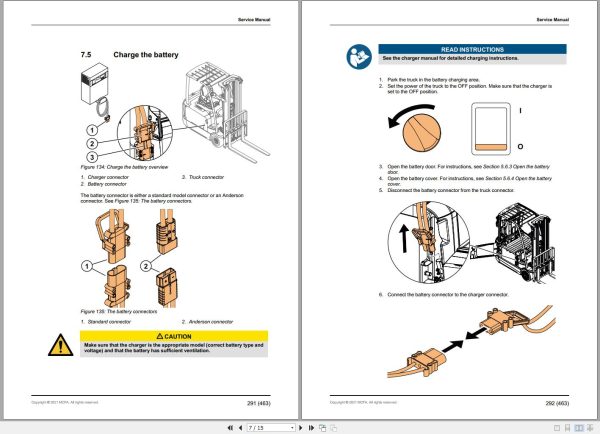 CAT Forklift EP14ANT Service Operation Maintenance Manual 2