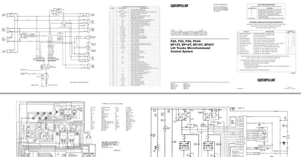 CAT Forklift EP15T Service Manual 2