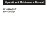 CAT Forklift EP16ACNT Service Operation Maintenance Manual 1