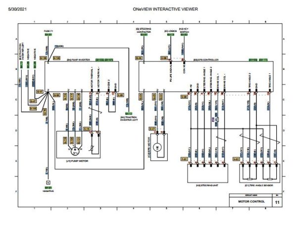 CAT Forklift EP16PNT Schematic Service Operation Maintenance Manual 2