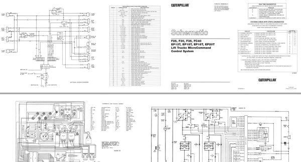 CAT Forklift EP18T Service Manual 1