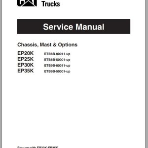 CAT Forklift EP25K Service Manual 1