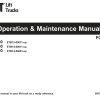 CAT Forklift ET3000 Schematic Service Operation Maintenance Manual