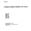 CAT Forklift F40D Spare Parts Manual 1