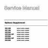CAT Forklift GC18K Service Operation Maintenance Manual 1