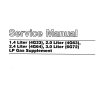 CAT Forklift GC20 HP Service Manual