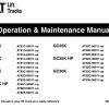 CAT Forklift GC20K Schematic Service Operation Maintenance Manual 1