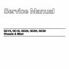 CAT Forklift GC25 Schematic Service Manual