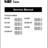 CAT Forklift GC25K HP Schematic Service Operation Maintenance Manual 1