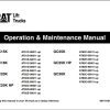 CAT Forklift GC25K Schematic Service Operation Maintenance Manual 1
