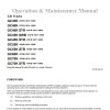 CAT Forklift GC35K Schematic Service Operation Maintenance Manual