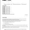 CAT Forklift GC45K Schematic Service Operation Maintenance Manual