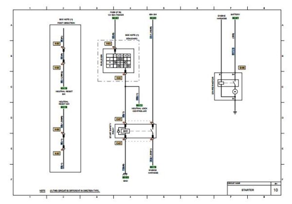 CAT Forklift GC45K Schematic Service Operation Maintenance Manual 2