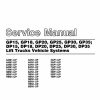 CAT Forklift GP15 Schematic Service Operation Maintenance Manual 1