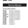 CAT Forklift GP15K Schematic Service Operation Maintenance Manual 1