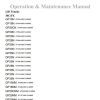 CAT Forklift GP15N Schematic Service Operation Maintenance Manual