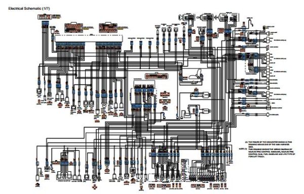 CAT Forklift GP18NM Schematic Service Operation Maintenance Manual 2