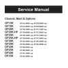 CAT Forklift GP20K Schematic Service Operation Maintenance Manual 1