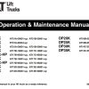 CAT Forklift GP25K Schematic Service Operation Maintenance Manual