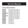 CAT Forklift GP25K Schematic Service Operation Maintenance Manual 1