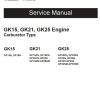 CAT Forklift GP25NMA Schematic Service Operation Maintenance Manual 1
