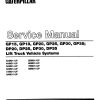 CAT Forklift GP30 Schematic Service Operation Maintenance Manual