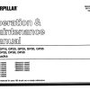 CAT Forklift GP30 Schematic Service Operation Maintenance Manual 1