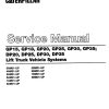 CAT Forklift GP35 Schematic Service Operation Maintenance Manual 1