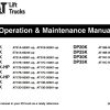 CAT Forklift GP35K Schematic Service Operation Maintenance Manual