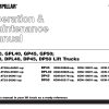 CAT Forklift GP40 Service Operation Maintenance Manual