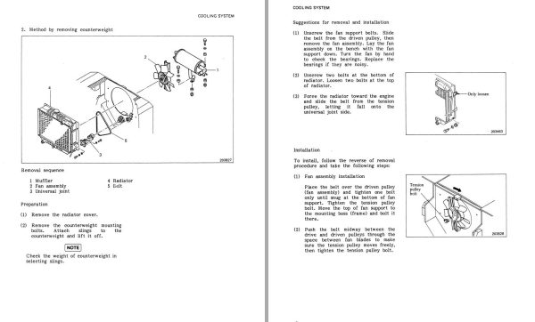 CAT Forklift GP40 Service Operation Maintenance Manual 2