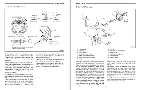 CAT Forklift GP45K Schematic Service Operation Maintenance Manual 2
