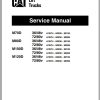 CAT Forklift M120D Service Manual 1