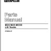 CAT Forklift M25 Spare Parts Manual
