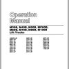 CAT Forklift M30B Operation Maintenance Manual