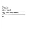 CAT Forklift M35D Spare Parts Manual