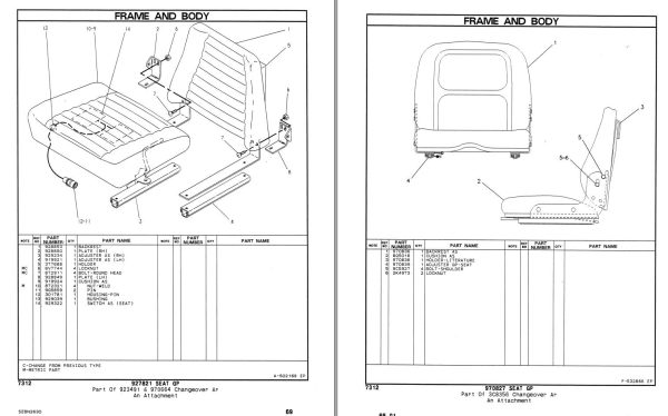 CAT Forklift M35D Spare Parts Manual 1