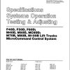 CAT Forklift M40D SA Service Manual 1