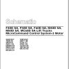 CAT Forklift M50D SA Service Manual