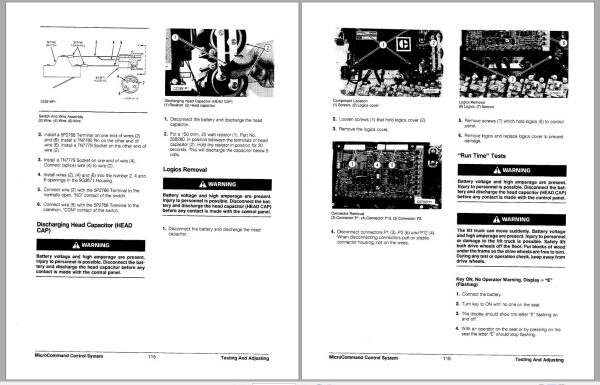 CAT Forklift M50D SA Service Manual 2