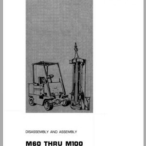 CAT Forklift M70 Service Manual