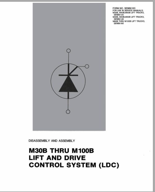 CAT Forklift M70B Service Manual 1