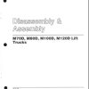 CAT Forklift M70D Service Manual