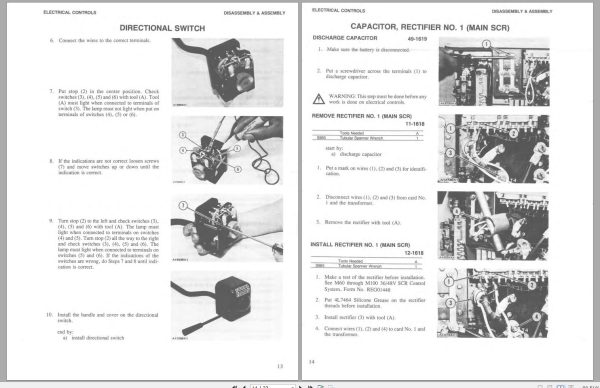 CAT Forklift M80 Service Manual 1