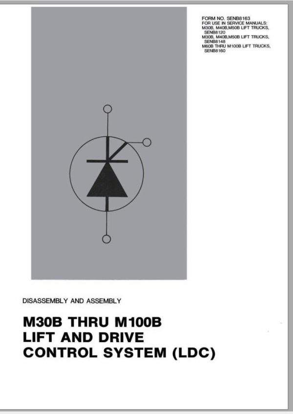 CAT Forklift M80B Service Manual 1