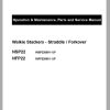 CAT Forklift NFP22 Service Manual 1