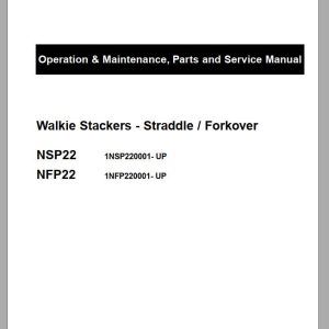 CAT Forklift NFP22 Service Manual 1
