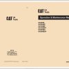 CAT Forklift NO10NEF Service Operation Maintenance Manual